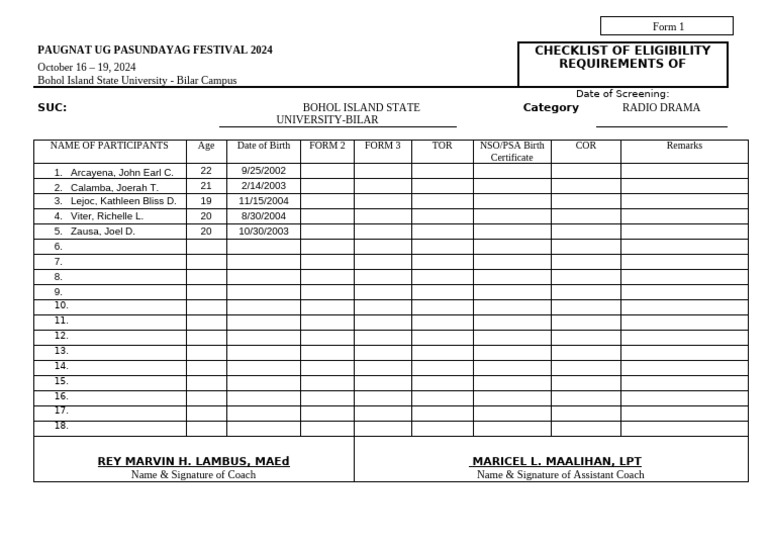 Form 1 Radio Drama | PDF
