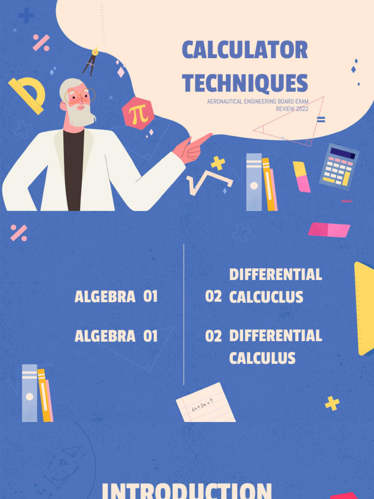 Calculator Techniques 2022 Yepes | PDF