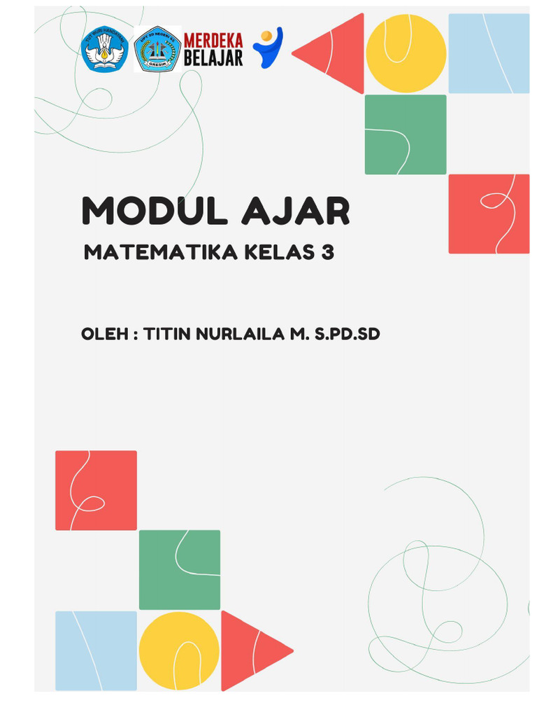 Modul Ajar Matematika Kelas 3 Pdf