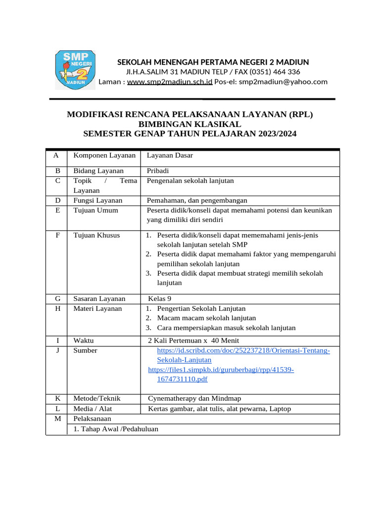 RPL Modifikasi | PDF