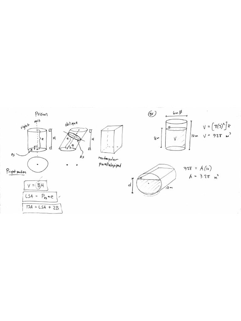 Solid Geometry 08-01-24 | PDF