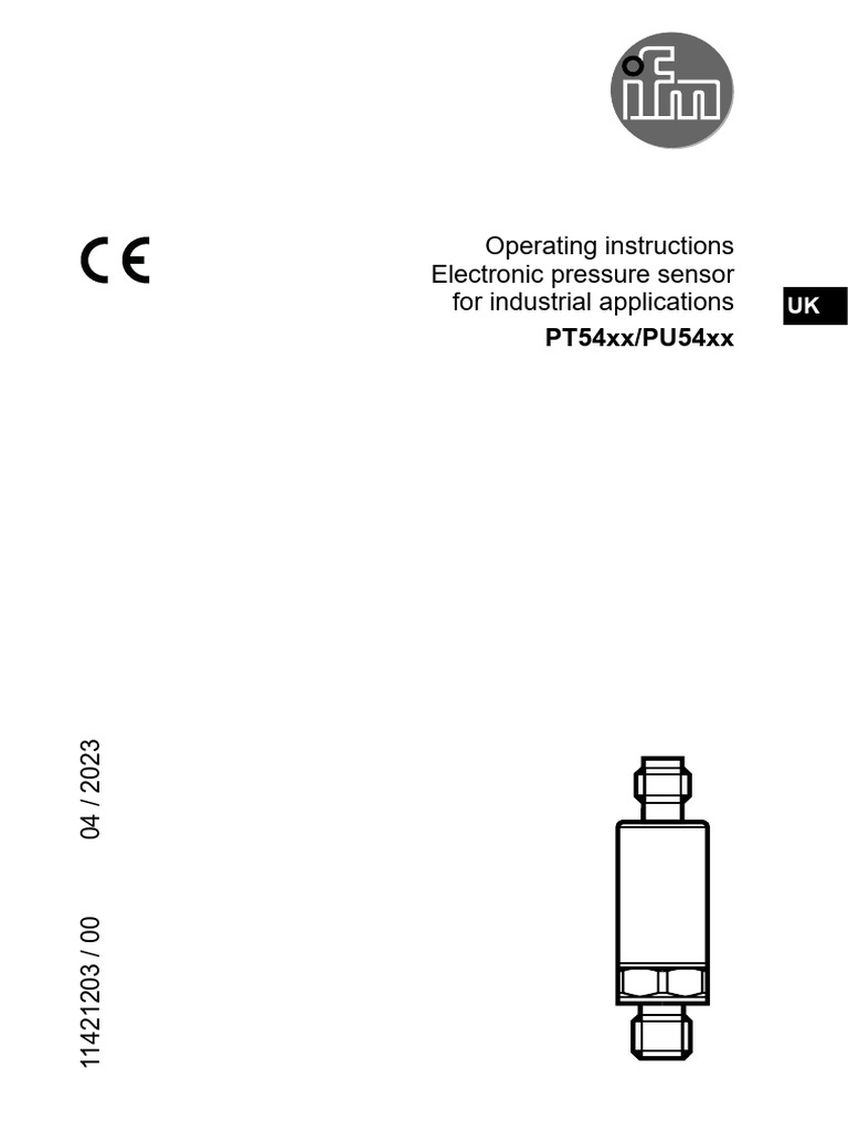 IFM Sensor | PDF
