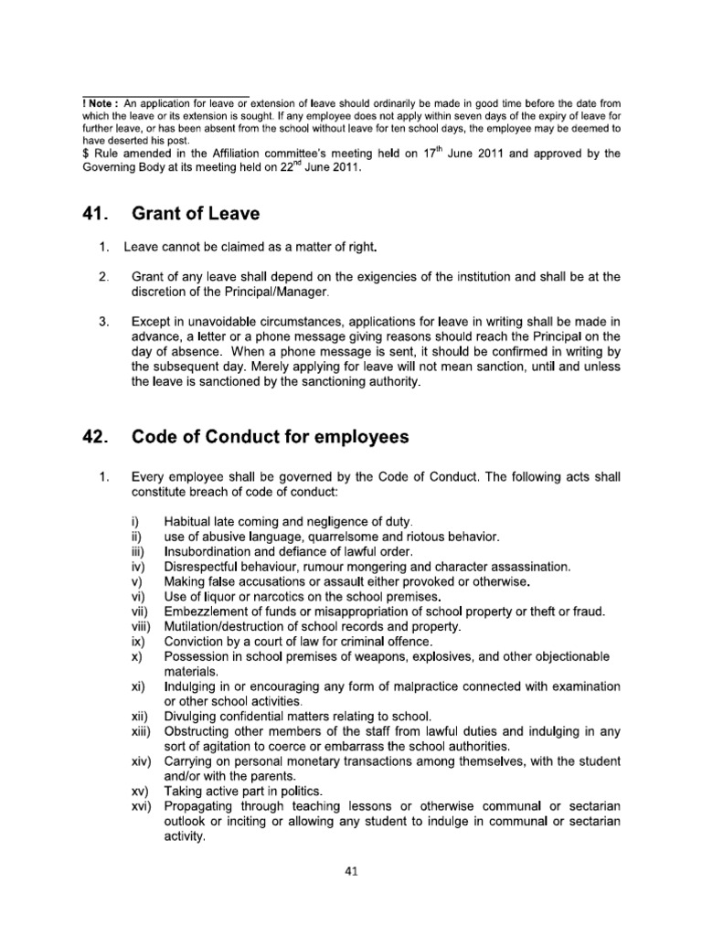 Code of Conduct | PDF