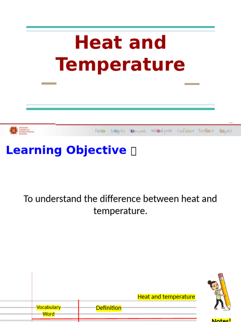 Heat And Temperature Pdf