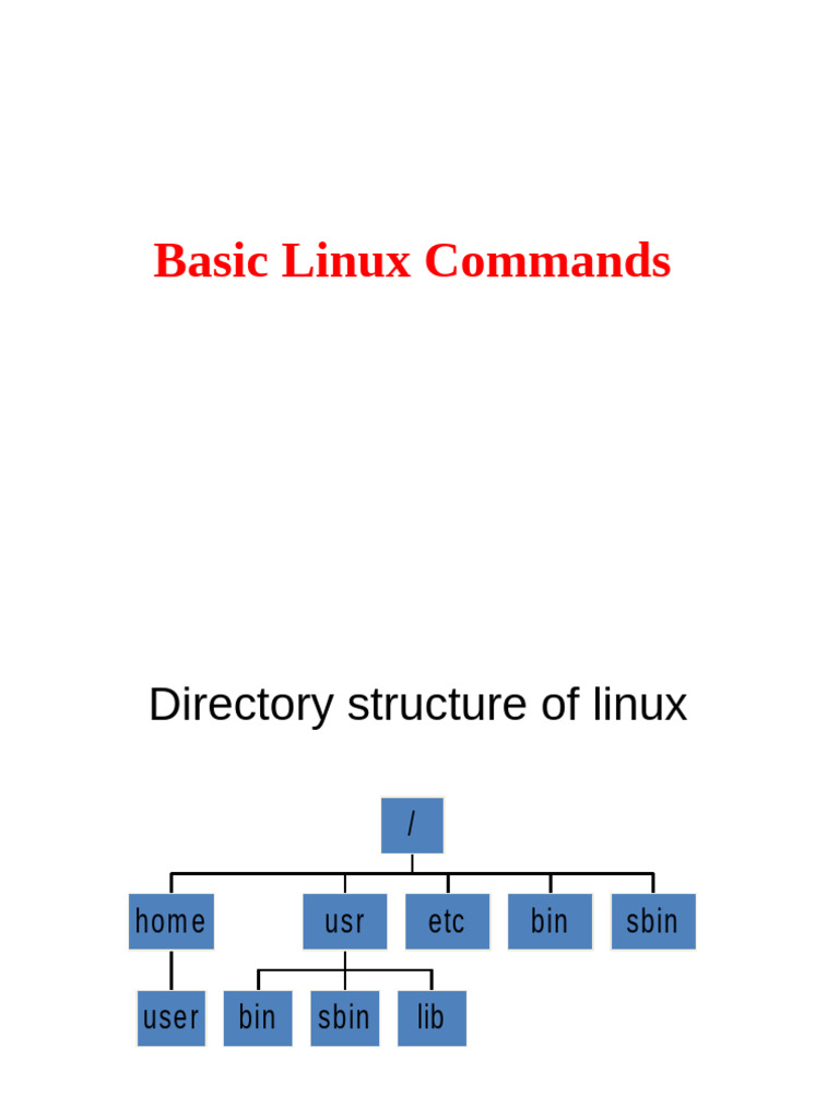 Basic Linux Commands | PDF