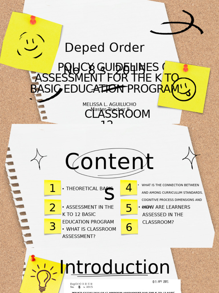 Deped Order No. 8 S. 15 | PDF