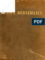 Reichardt. Der Codex Boernerianus Der Briefe Des Apostels Paulus (MSC. Dresd. A 145b) in Lichtdruck Nachgebildet. 1909.