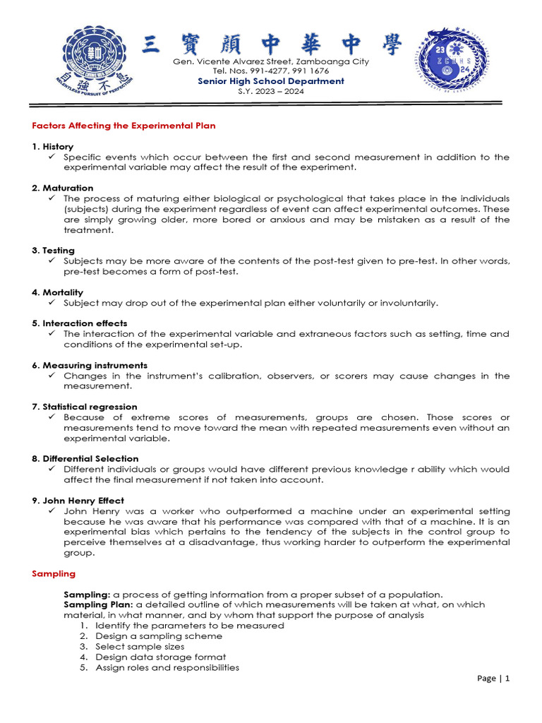 Lecture Note Sampling | PDF