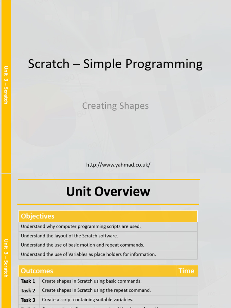 Scratch Shapes | PDF