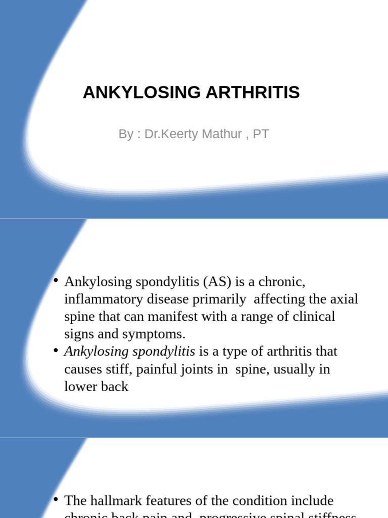 Ankylosing Spondylitis Pdf