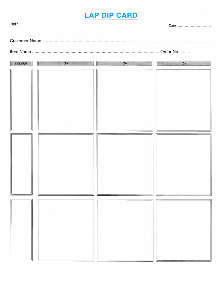 Lip Card | PDF