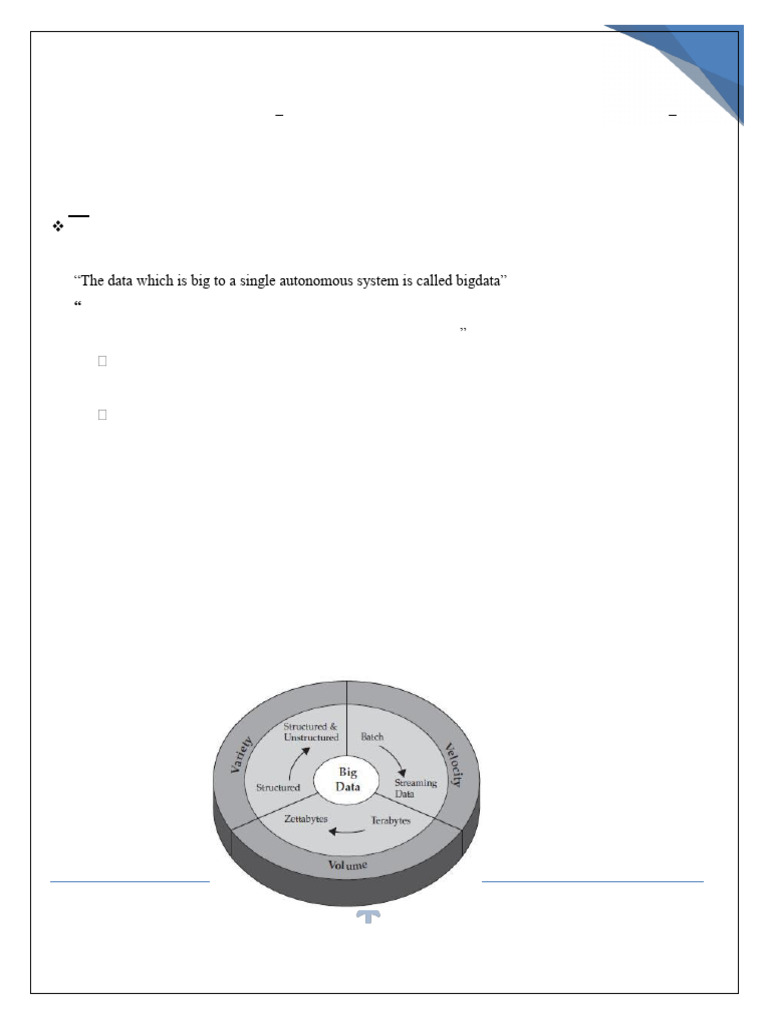 Bda Unit I Notes | PDF