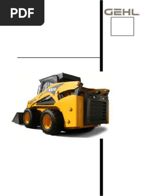 Gehl V270 мануал оператора | PDF