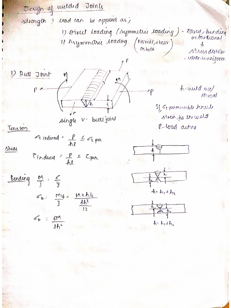 Weld Joints | PDF