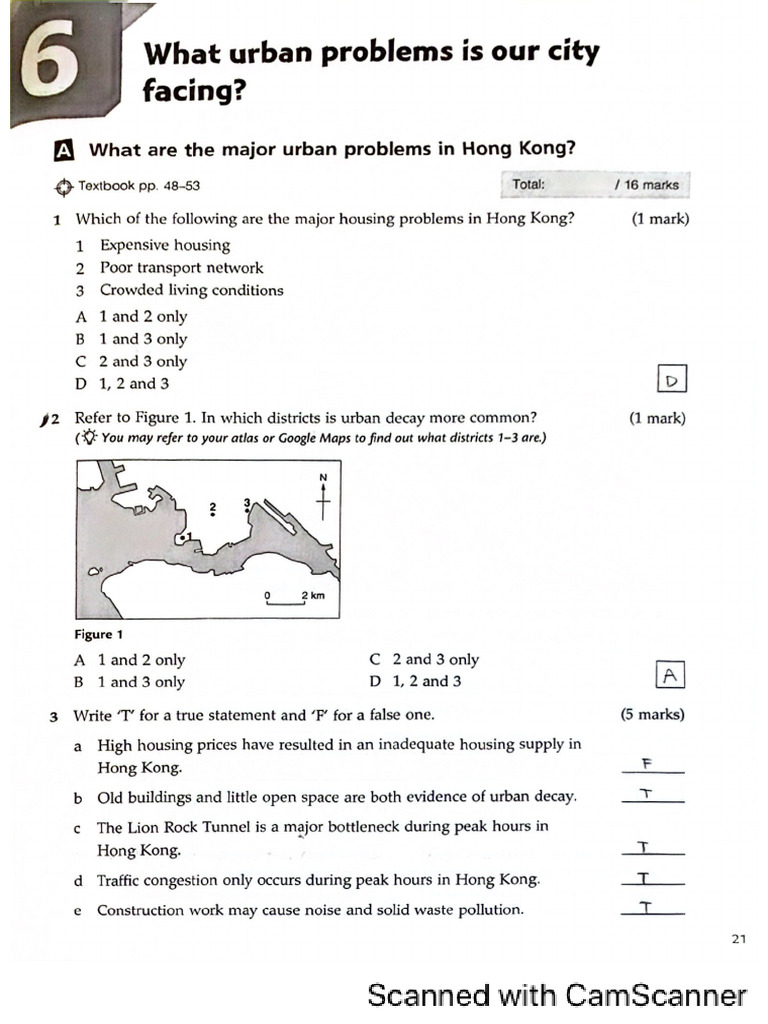 Geography WB P.21-24 | PDF