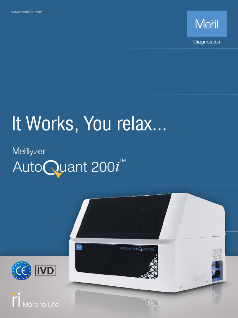 Analyseur Automatisé AutoQuant 200i | PDF
