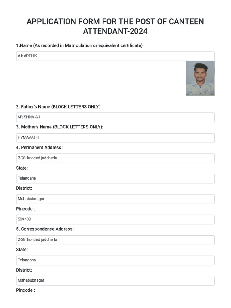 Incom Tax Form | PDF