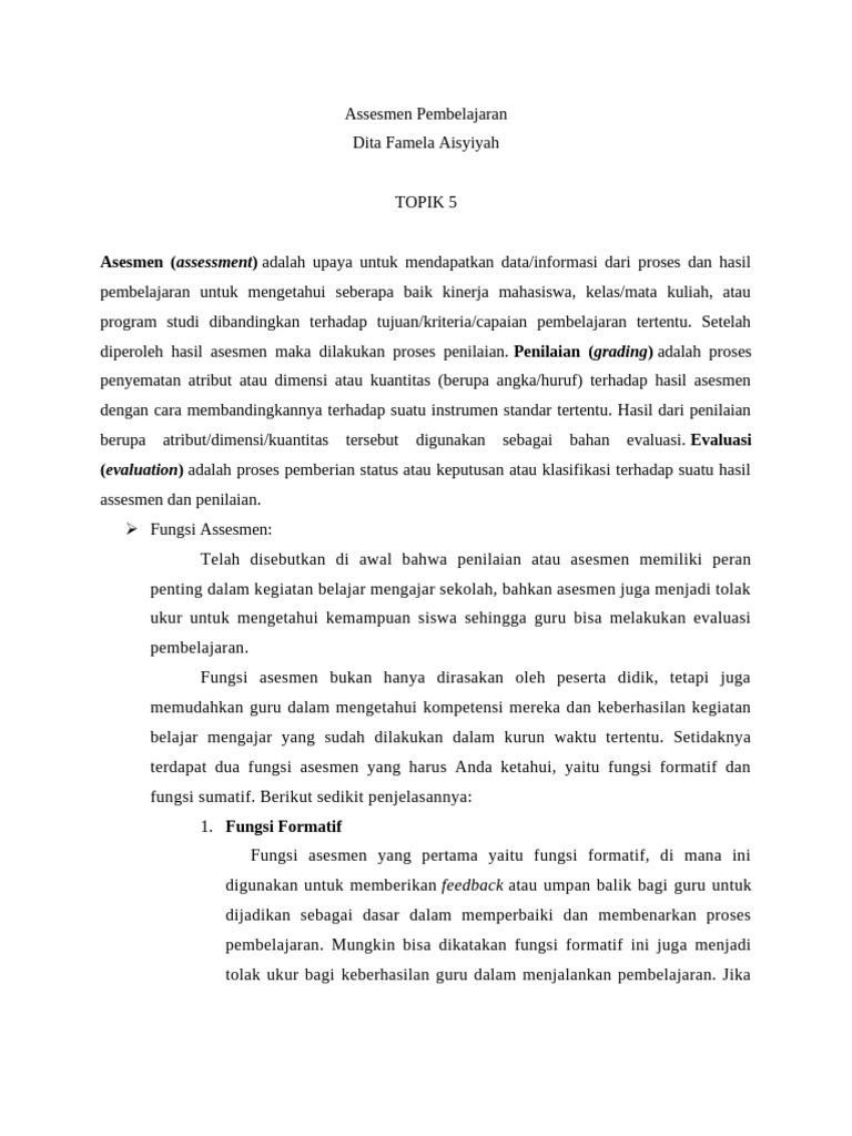 Topik 5 | PDF