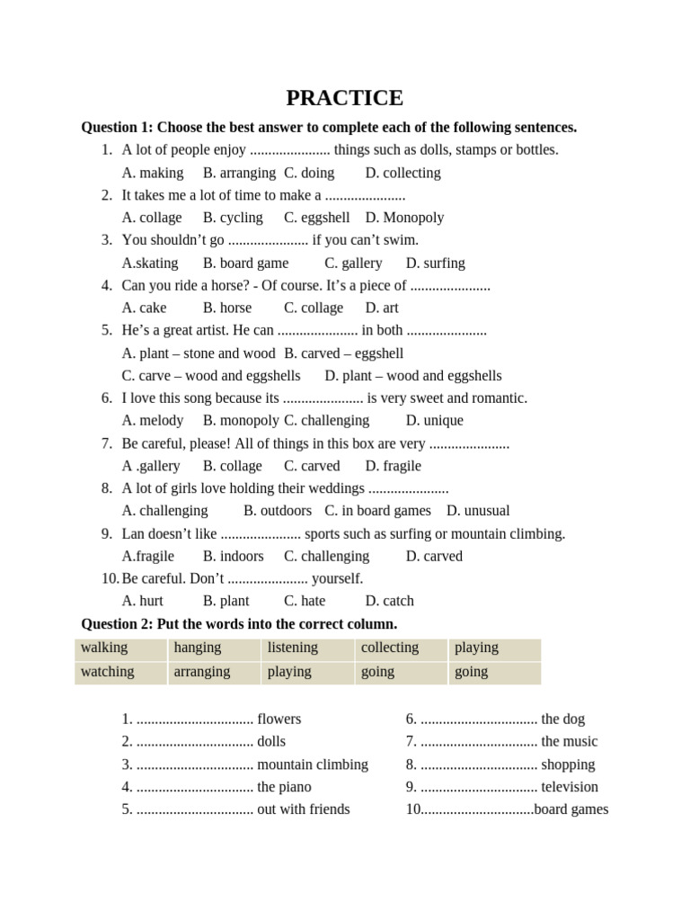 U1 U2 Test | PDF