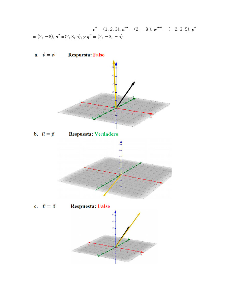 Vectores Algebra | PDF