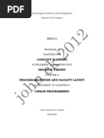 Download CAPACITY PLANNING DECISION THEORY PROCESS SELECTION AND FACILITY LAYOUT and LINEAR PROGRAMMING by John Ck SN77400188 doc pdf