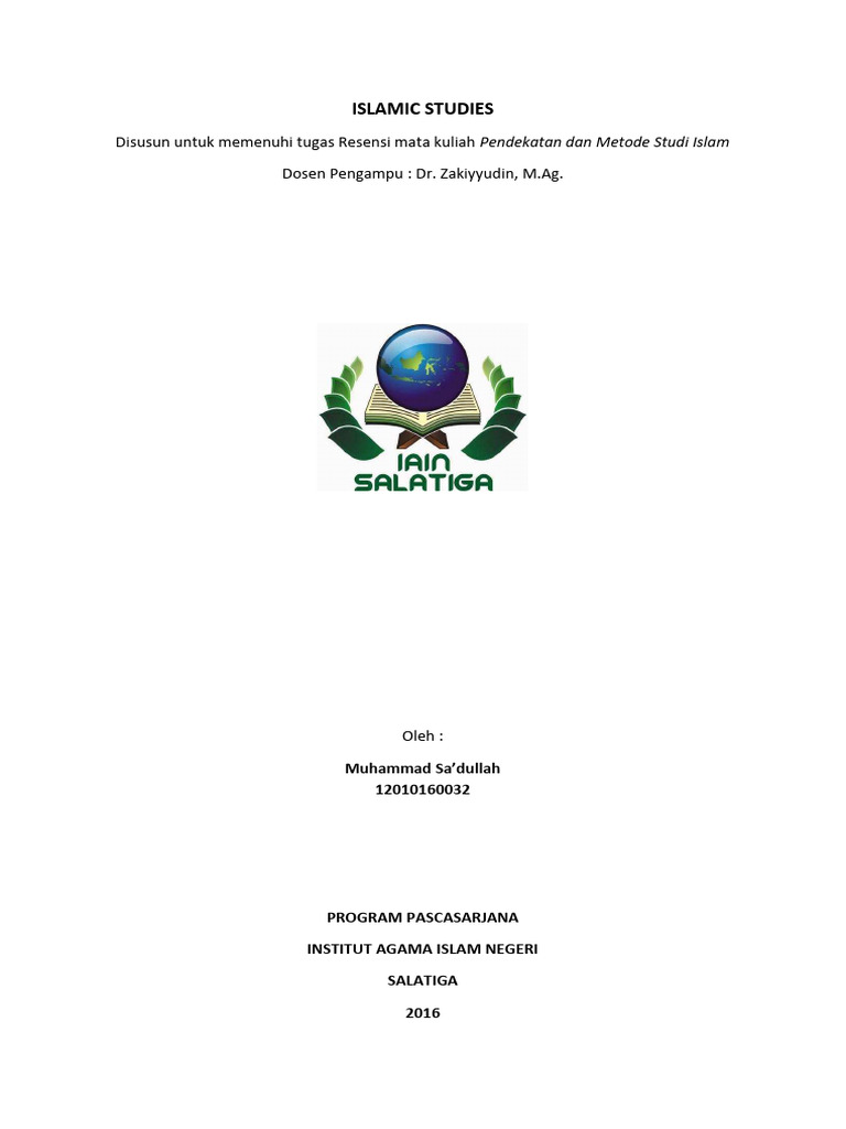 Islamic Studies | PDF