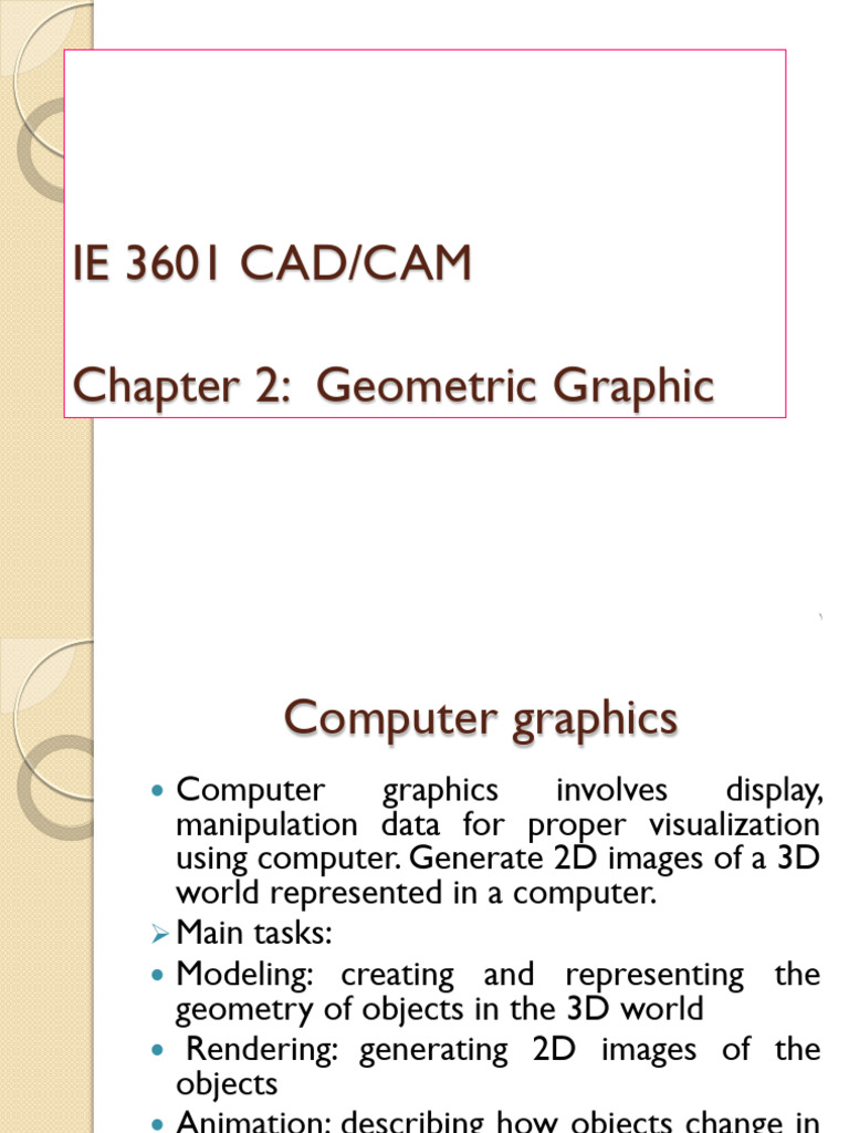 02 Geometric Graphics | PDF