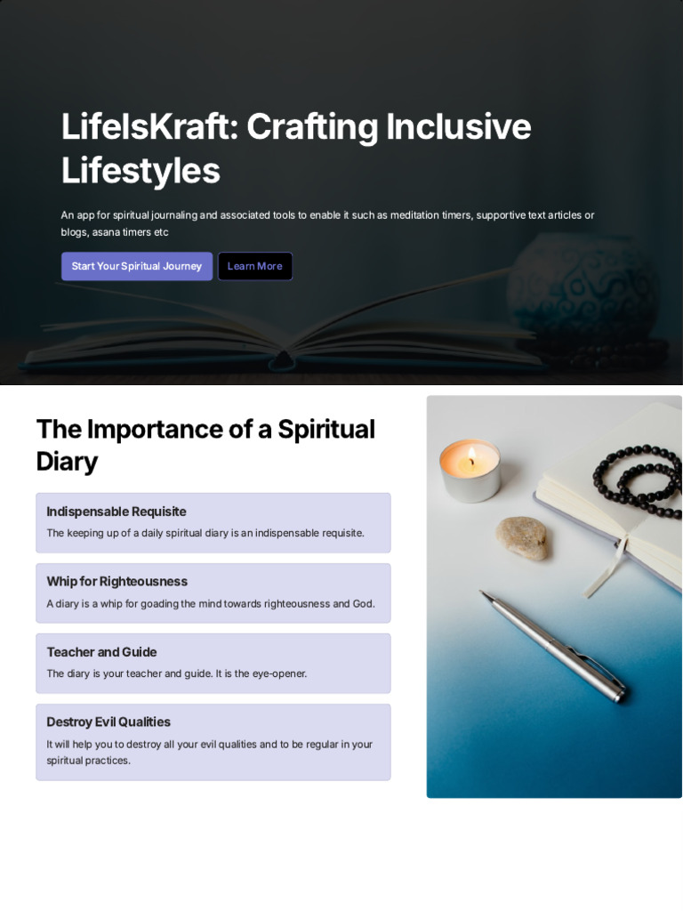 Spiritual Diary Journaling Pdf