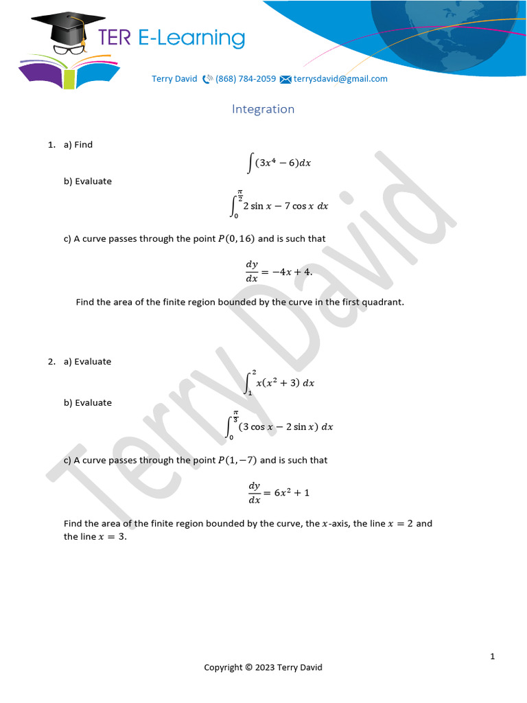 Integration | PDF