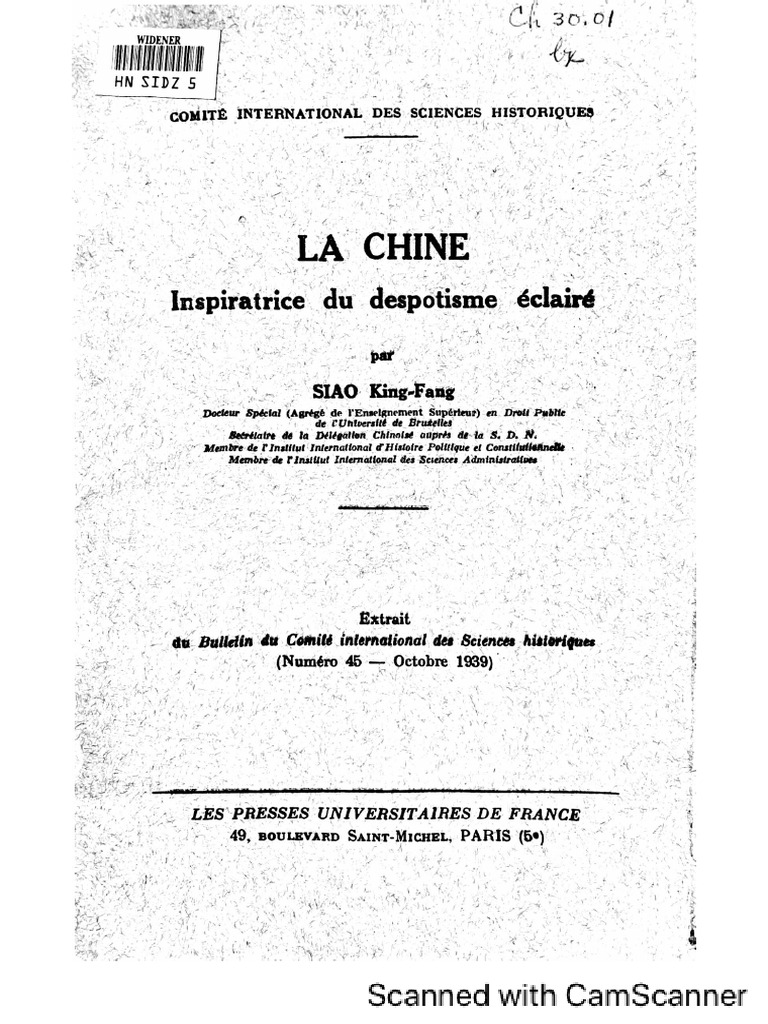 La Chine Pdf