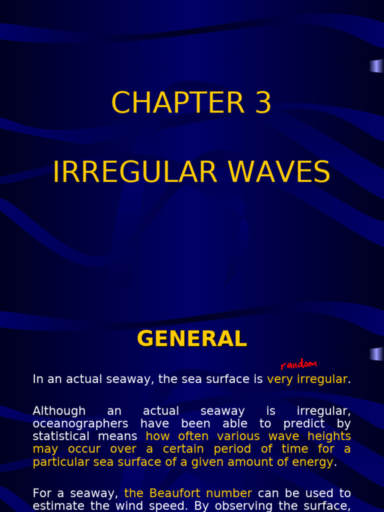 Chapter 3 | PDF | Spectral Density | Waves