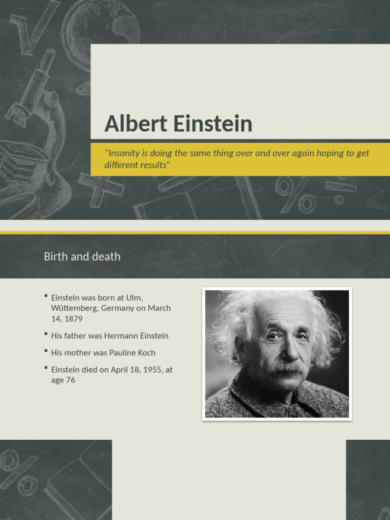 Albert Einstein | PDF