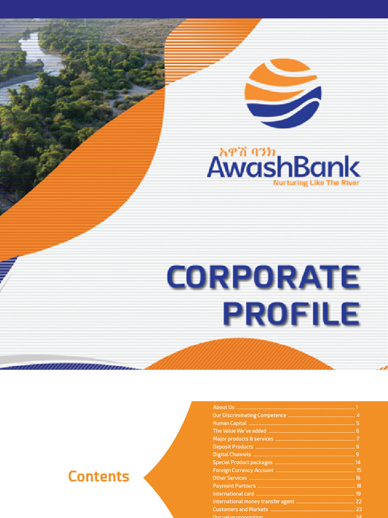 Awash Bank: Leading Ethiopian Banking | PDF | Banks | Transaction Account