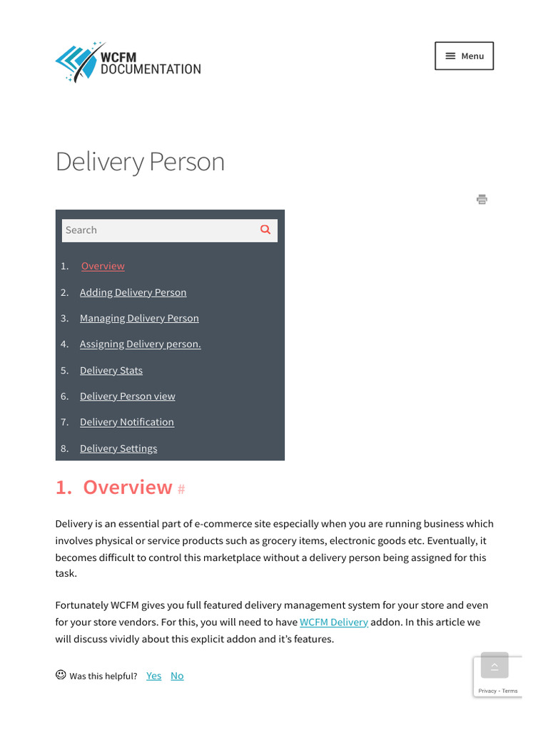WCFM Delivery Management Guide | PDF | System Software | Business