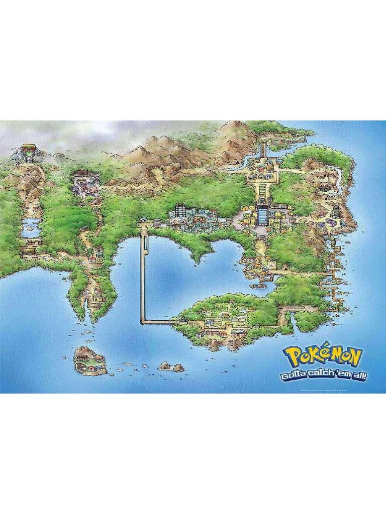 Kanto Map 2 | PDF