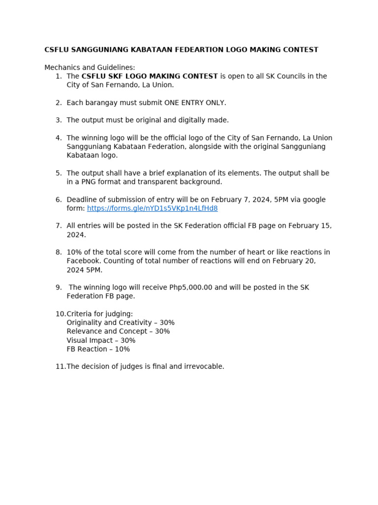 csflu-sangguniang-kabataan-fedeartion-logo-making-contest-pdf
