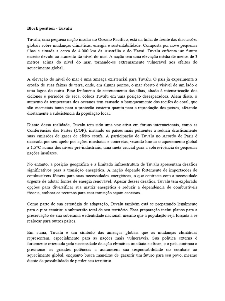 Tuvalu | PDF
