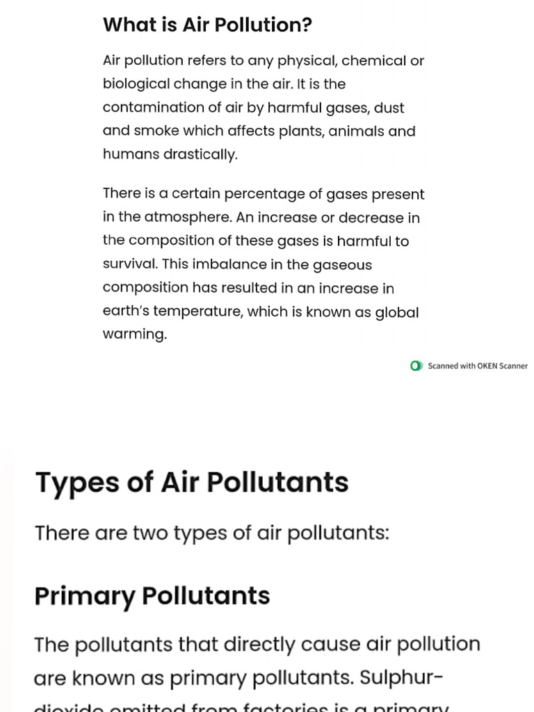 Air Pollution Pdf