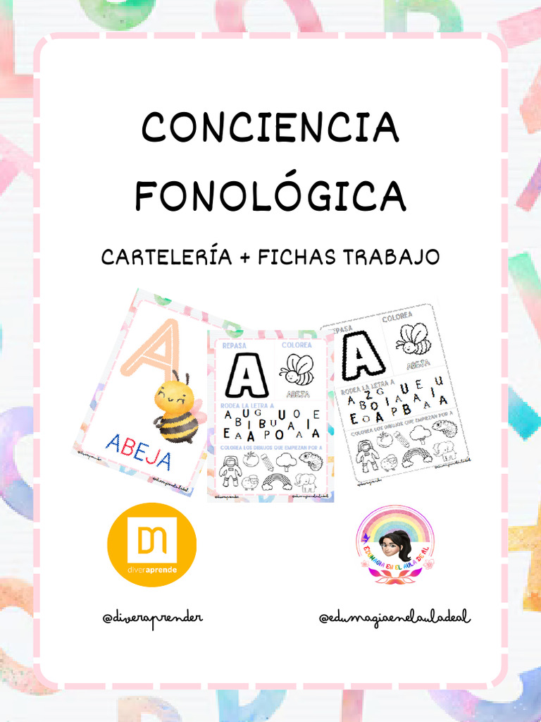 Conciencia Fonológica | PDF
