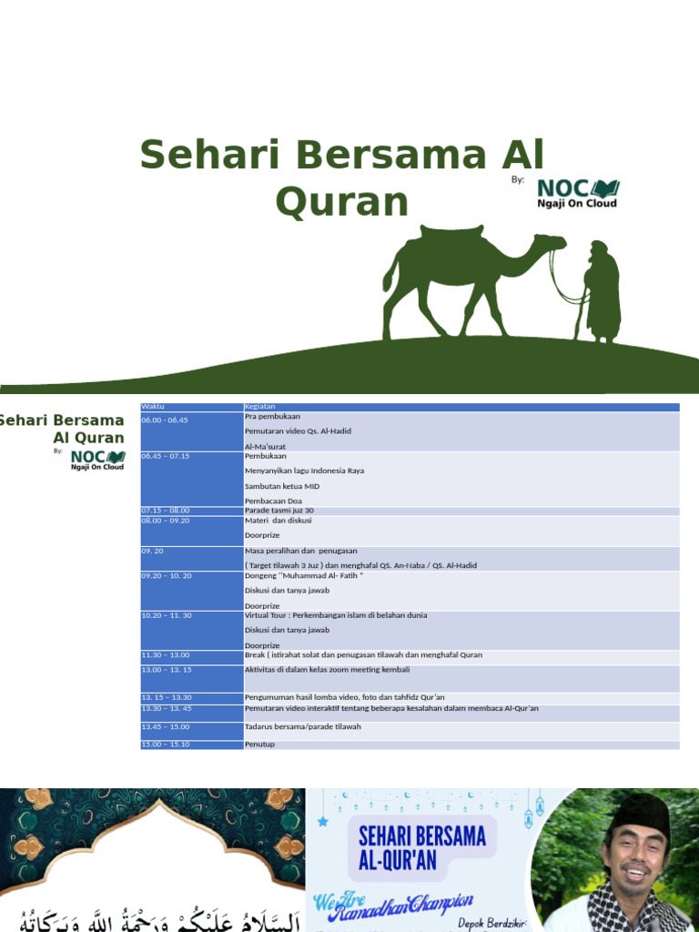 PPT Rundown Fiks | PDF