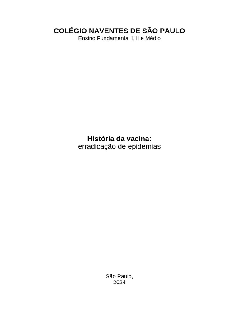 Modelo De Trabalho Escolar Pdf