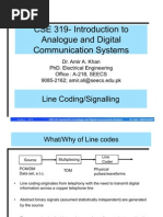 Line Coding