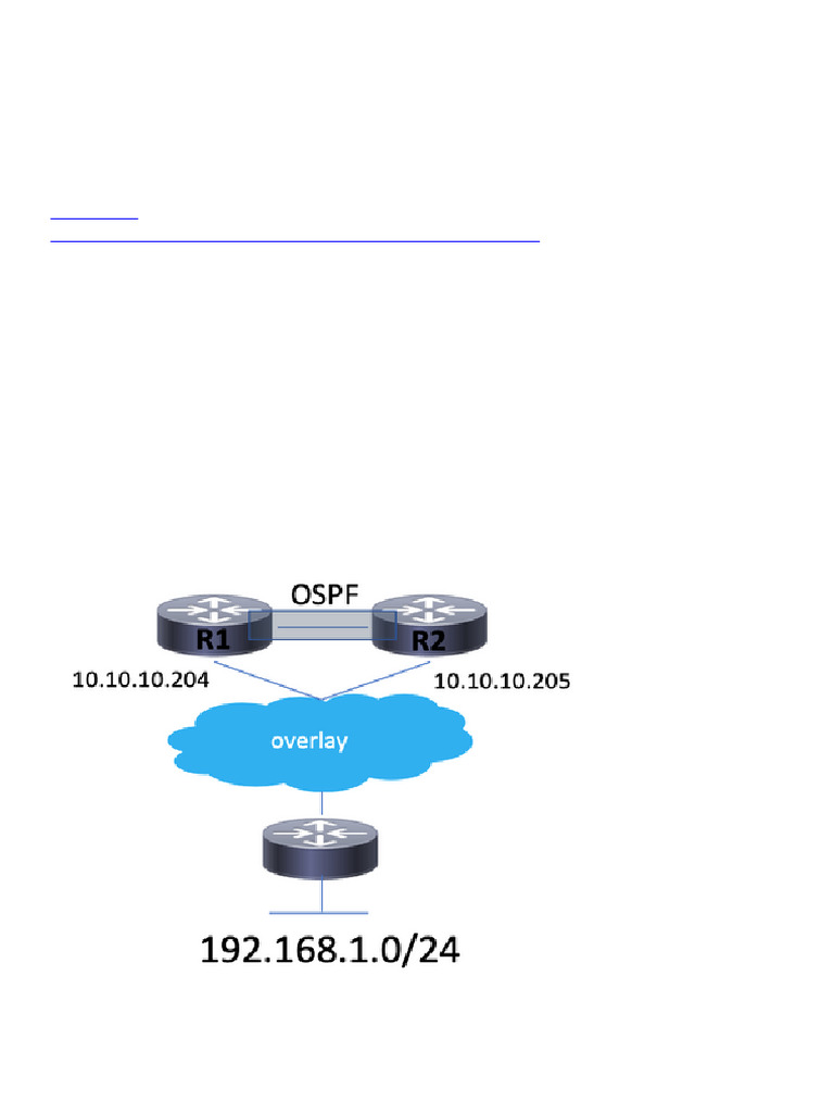Cisco Ios Xe SD Wan Installs Ospf Exter | PDF