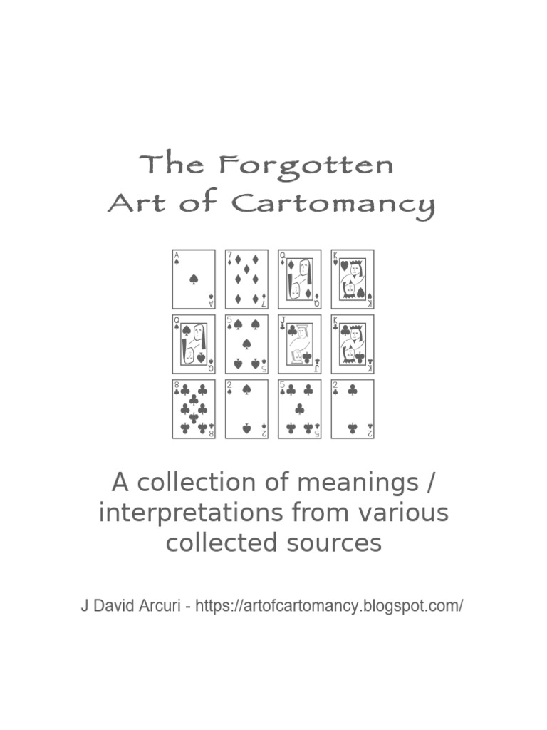 Art of cartomancy full book pdf