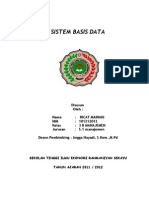 Makalah Sistem Basis Data