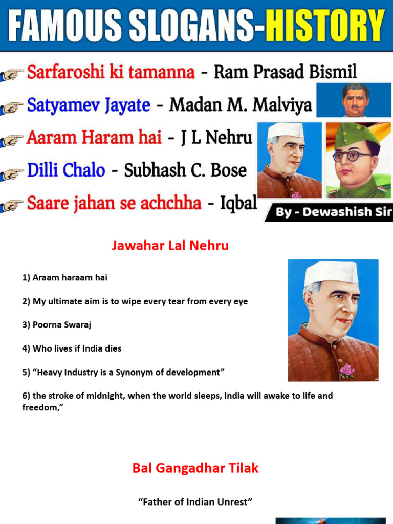 Famous Slogans | PDF
