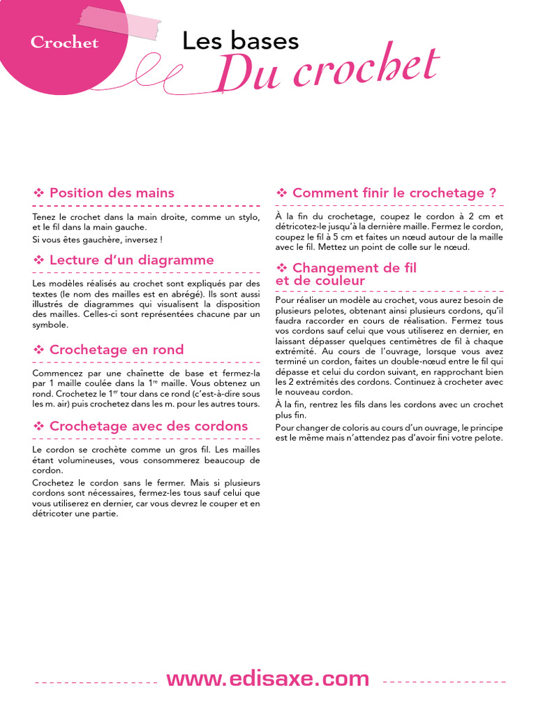 Crochet Base | PDF