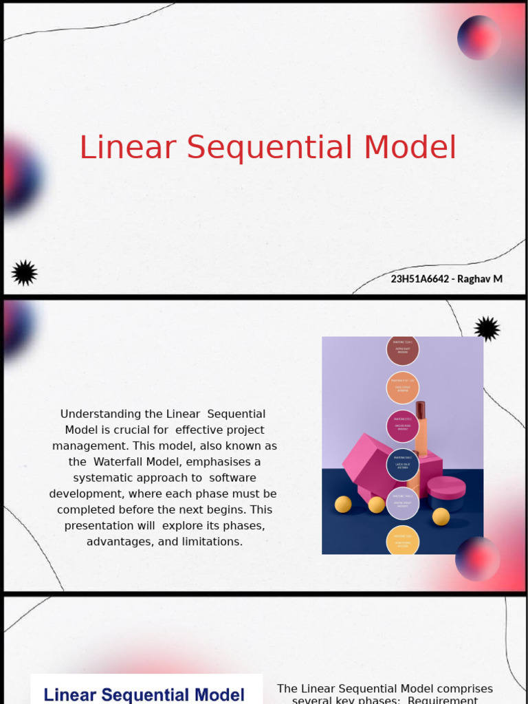 Linear Sequential Model: 23H51A6642 - Raghav M | PDF