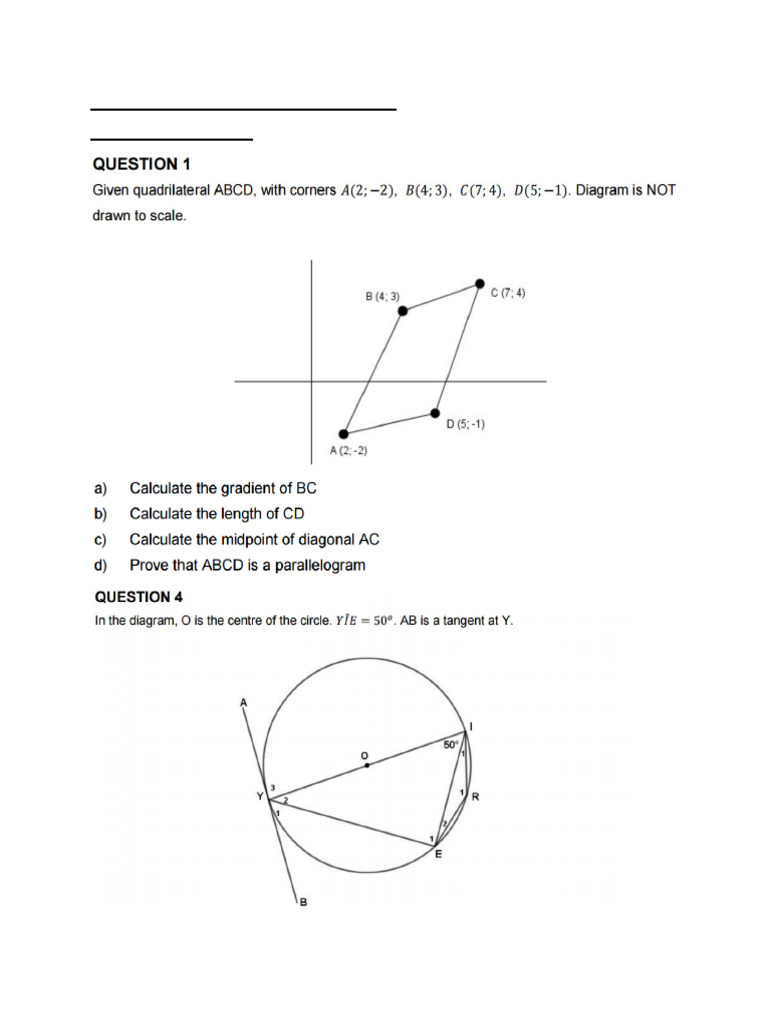 Grade 11 Math 25 Sept Sine & Cosine | PDF