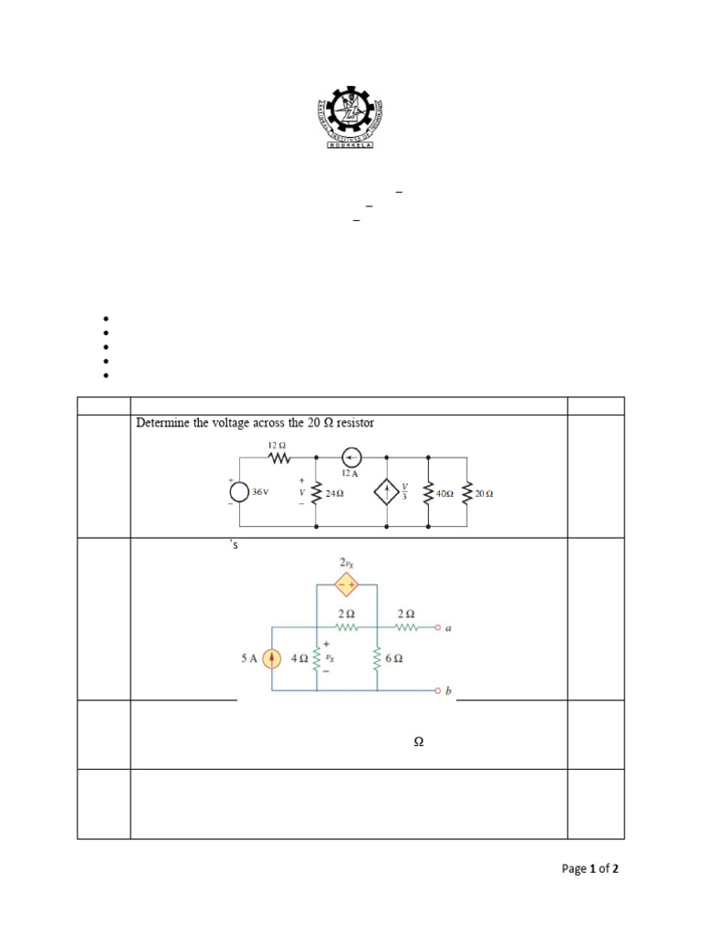 EE Mid 3 | PDF